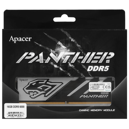 Оперативная память Apacer Panther (AH5U16G60C6227BAA-1) 16 ГБ черный