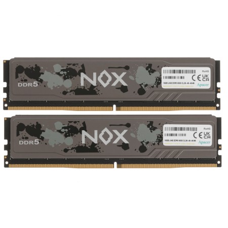 Оперативная память Apacer NOX (AH5U32G60C622MBAA-2) 32 ГБ черный
