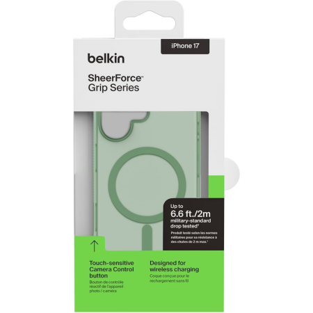 Чехол Belkin для Apple iPhone 17 (MSA034HQSE) зеленый