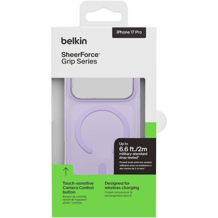 Чехол Belkin для Apple iPhone 17 Pro (MSA035HQLV) лавандовый
