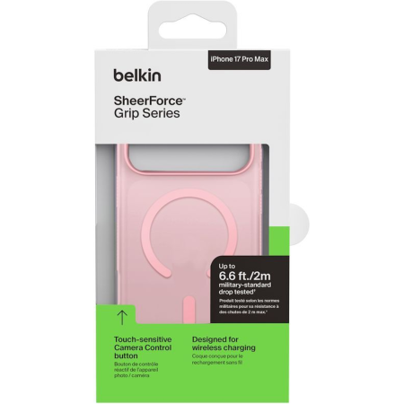 Чехол Belkin для Apple iPhone 17 Pro Max (MSA036HQPK) розовый