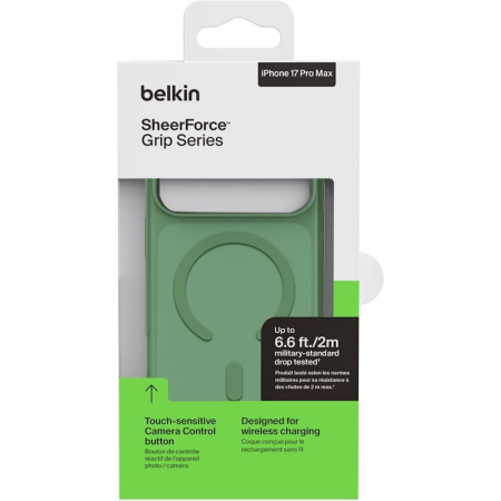 Чехол Belkin для Apple iPhone 17 Pro Max (MSA036HQSE) зеленый
