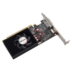 Видеокарта AFOX GeForce GT 1030 DDR4 LP Single Fan (AF1030-4096D4L2) 4 Гб черный