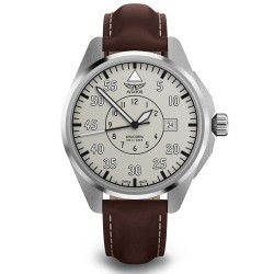 Чаcы наручные AVIATOR AIRACOBRA 43 HERITAGE (V.3.39.0.342.0) серебристый