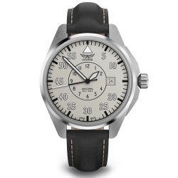 Чаcы наручные AVIATOR AIRACOBRA 43 HERITAGE (V.3.39.0.342.4) серебристый