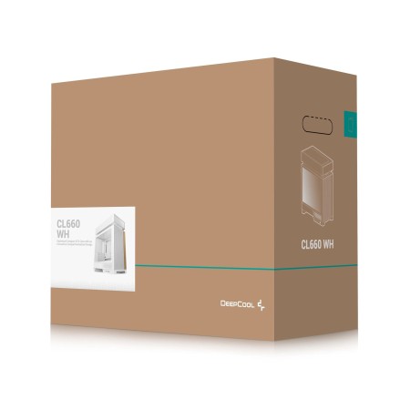 Корпус DeepCool CL660 (R-CL660-WHNNA0-G-1) белый
