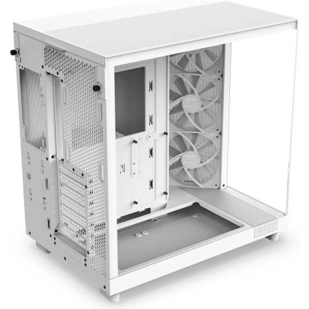 Корпус NZXT H6 Flow (CC-H61FW-01) белый