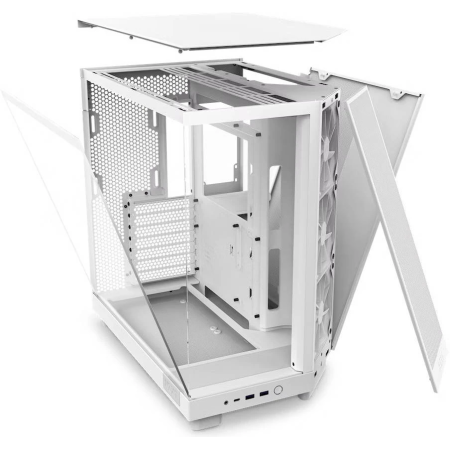 Корпус NZXT H6 Flow (CC-H61FW-01) белый