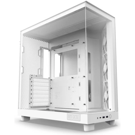 Корпус NZXT H6 Flow (CC-H61FW-01) белый