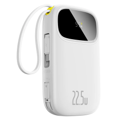 Портативный аккумулятор Baseus EnerFill FC31 Qpow 3 PPQD3-1022D (P10082106213-00) белый