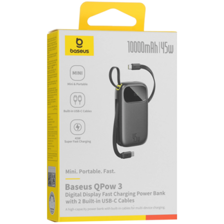 Портативный аккумулятор Baseus EnerFill FC31 Qpow 3 PPQD3-1040 (P10082102123-00) черный