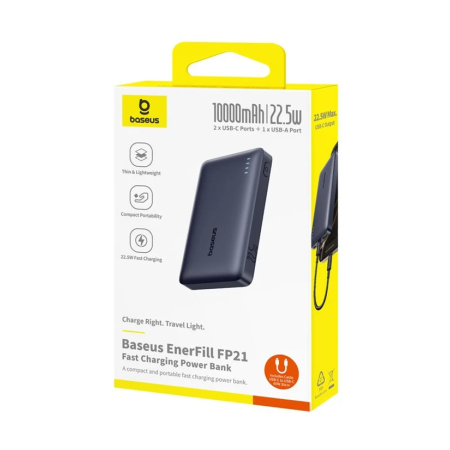 Портативный аккумулятор Baseus EnerFill FP21 PPAP-1022-2 (P1008210D123-00) черный