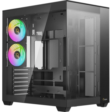 Корпус Ocypus Delta C74 ARGB (Delta-C74-BKD200XX-GL) черный