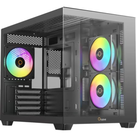 Корпус Ocypus Gamma C54 ARGB (Gamma-C54-BKD300XX-GL) черный