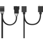 Корпус Ocypus Gamma C54 ARGB (Gamma-C54-BKD300XX-GL) черный