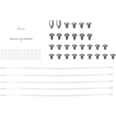 Корпус Ocypus Gamma C54 ARGB (Gamma-C54-WHD300XX-GL) белый