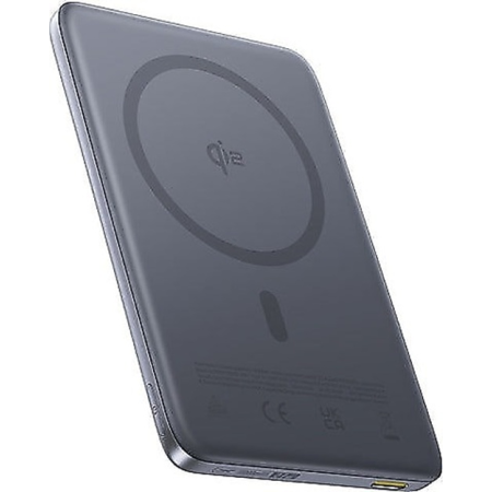 Портативный аккумулятор Baseus PicoGo AM41 Ultra-Slim Qi2 PPKC-1027G (E0027200) серый