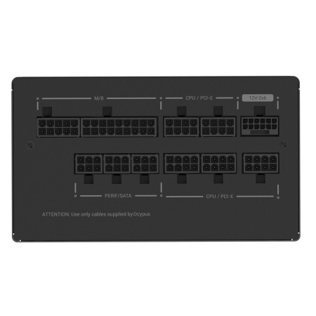 Блок питания Ocypus Iota P1000S (Iota-P1000S-GFFBK025X-EU) черный
