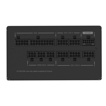 Блок питания Ocypus Iota P650S (Iota-P650S-GFFBK025X-EU) черный