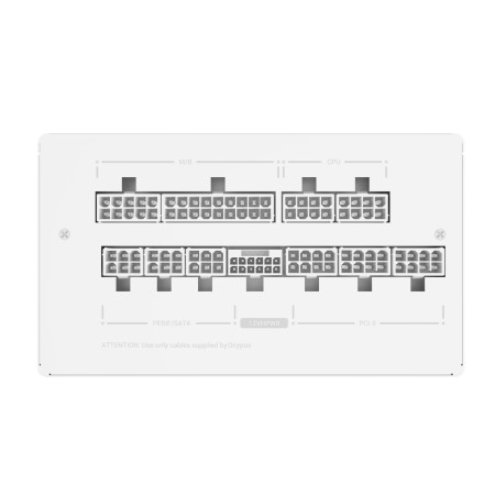 Блок питания Ocypus Iota P850 (Iota-P850-G1FFWH025X-EU) белый