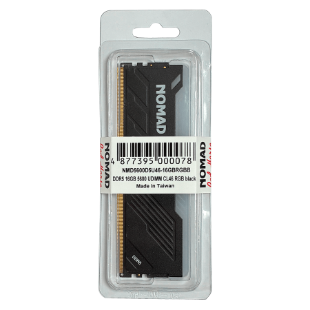Оперативная память Nomad NMD5600D5U46-16GBRGBB 16 ГБ черный
