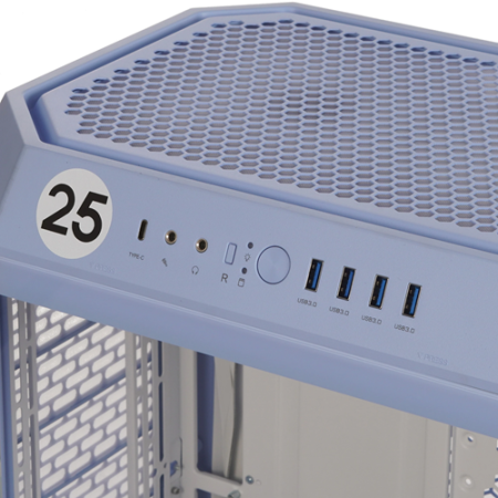 Корпус Thermaltake The Tower 600 Hydrangea Blue (CA-1Z1-00MFWN-00) голубой