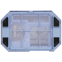 Корпус Thermaltake The Tower 600 Hydrangea Blue (CA-1Z1-00MFWN-00) голубой