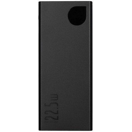 Портативный аккумулятор Baseus Adaman Metal Digital Display (PPAD070001) черный