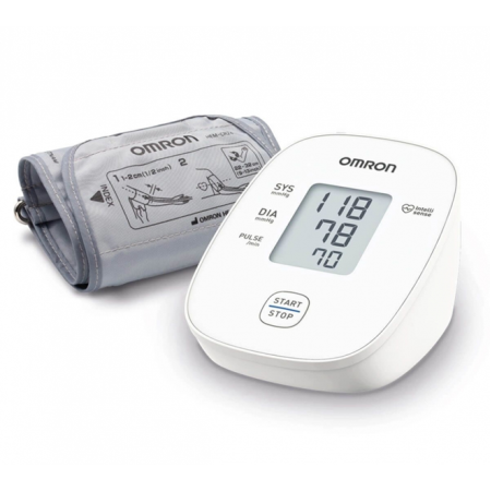 Тонометр Omron M1 Basic HEM-7121J-AF (HEM-7121J-AF) белый