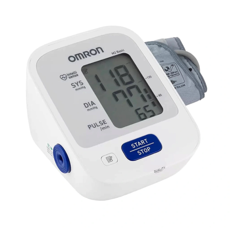 Тонометр Omron M2 Basic HEM-7121-RU (HEM-7121-RU) белый