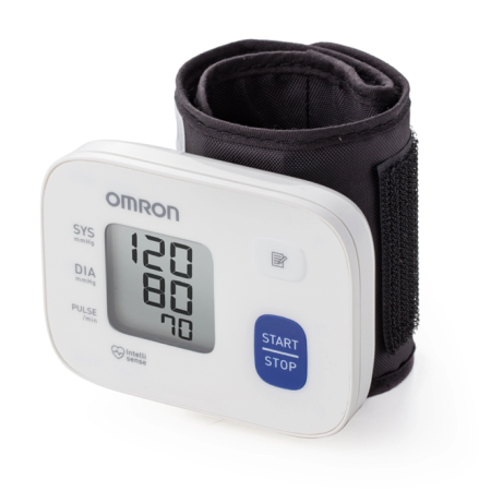 Тонометр Omron RS1 HEM-6160-E (HEM-6160-E) белый