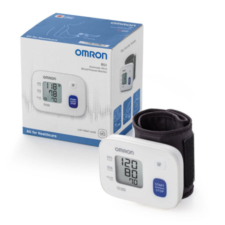 Тонометр Omron RS1 HEM-6160-E (HEM-6160-E) белый