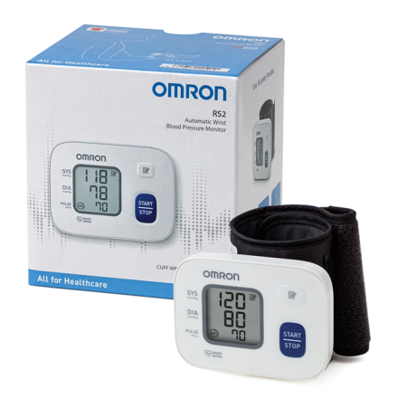 Тонометр Omron RS2 (HEM-6161-E) белый