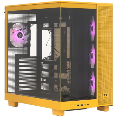 Корпус Thermaltake View 380 XL TG ARGB Bumblebee (CA-11E-00M4WN-00) желтый
