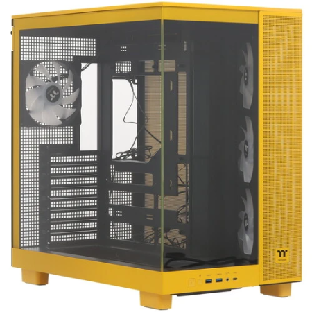 Корпус Thermaltake View 380 XL TG ARGB Bumblebee (CA-11E-00M4WN-00) желтый