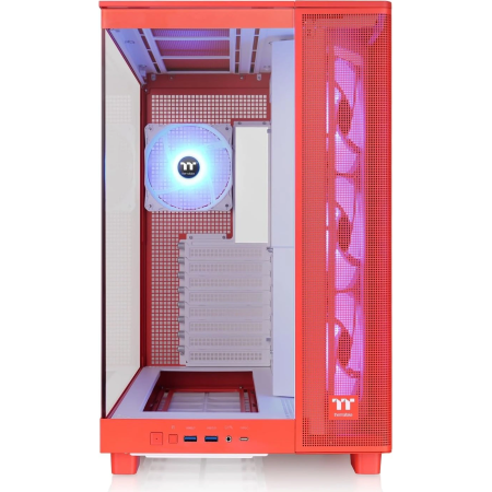Корпус Thermaltake View 380 XL TG ARGB Flaming Orange (CA-11E-00MRWN-00) оранжевый