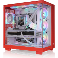 Корпус Thermaltake View 380 XL TG ARGB Flaming Orange (CA-11E-00MRWN-00) оранжевый