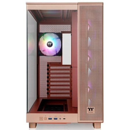 Корпус Thermaltake View 380 XL TG ARGB Gravel Sand (CA-11E-00MGWN-00) коричневый