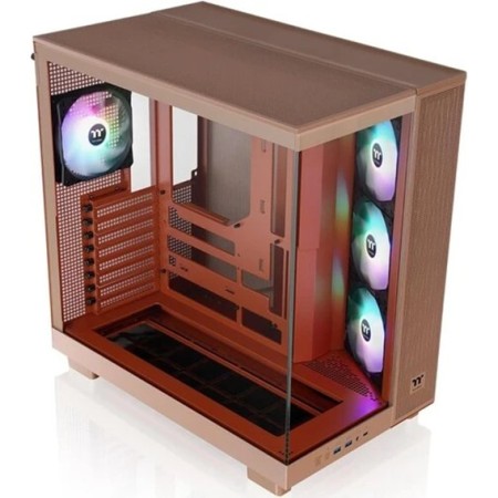 Корпус Thermaltake View 380 XL TG ARGB Gravel Sand (CA-11E-00MGWN-00) коричневый