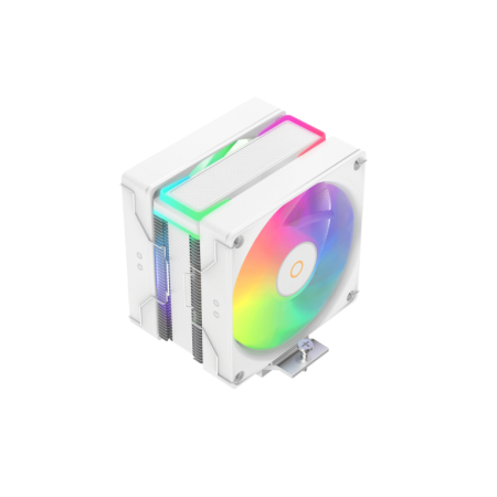 Кулер для процессора Ocypus Delta A40 SE Dual Fan ARGB (Delta-A40-WH2AAWN00S-GL) белый
