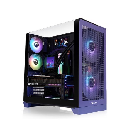 Корпус Thermaltake View 390 Air Future Dusk (CA-11F-00MNWN-00) фиолетовый
