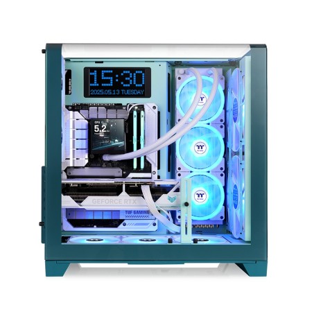 Корпус Thermaltake View 390 Air Transformative Teal (CA-11F-00MTWN-00) бирюзовый