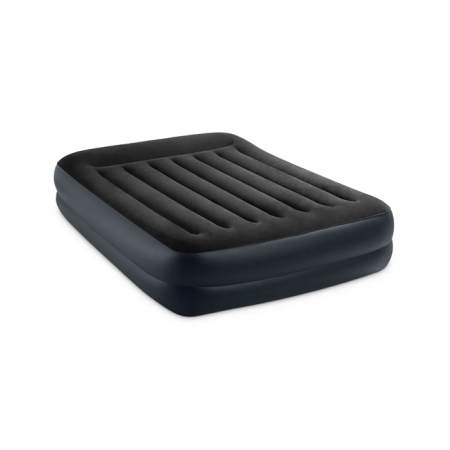 Матрас надувной INTEX Pillow Rest Raised (Queen) (64124ND) черный 203 х 152 х 42 см