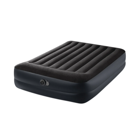 Матрас надувной INTEX Pillow Rest Raised (Queen) (64124ND) черный 203 х 152 х 42 см