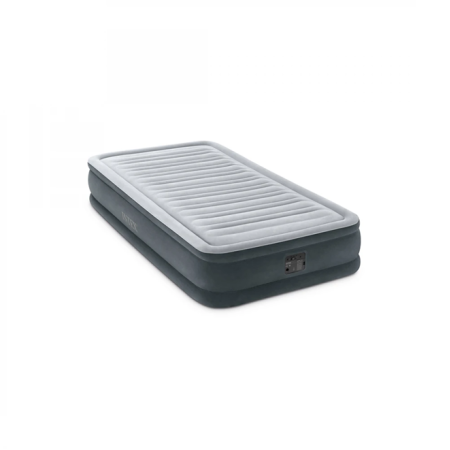 Матрас надувной INTEX Comfort-Plush Mid-Rise (Twin) (67766ND) серый 191 х 99 х 33 см