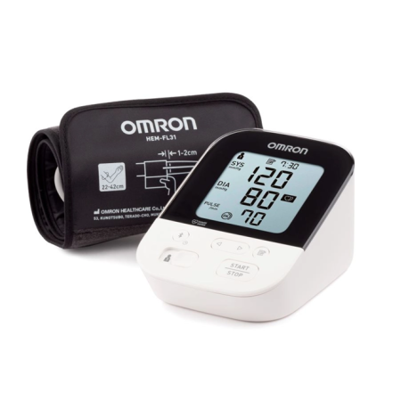 Тонометр Omron M4 Intelli IT HEM-7155T-EBK (HEM-7155T-EBK) белый
