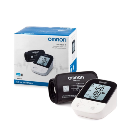 Тонометр Omron M4 Intelli IT HEM-7155T-EBK (HEM-7155T-EBK) белый
