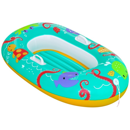 Надувная лодка BESTWAY Tropical Crew (34009) голубая