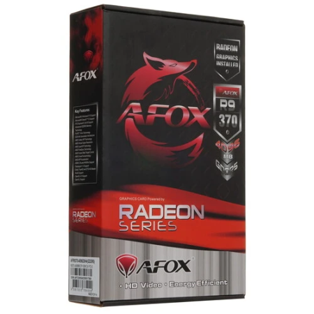 Видеокарта AFOX AMD Radeon R9 370 (AFR9370-4096D5H4) 4 Гб черный