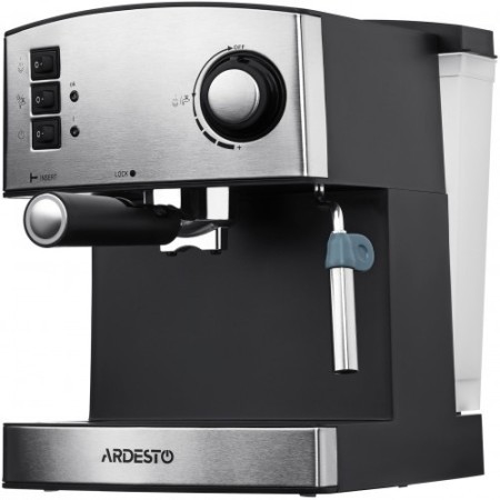 Рожковая кофеварка Ardesto YCM-E1600 серебристый